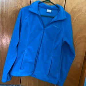 Zip up Columbia Sweater
